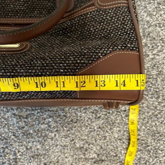 Jaguar vintage tweed handheld travel bag - Picture 8 of 14